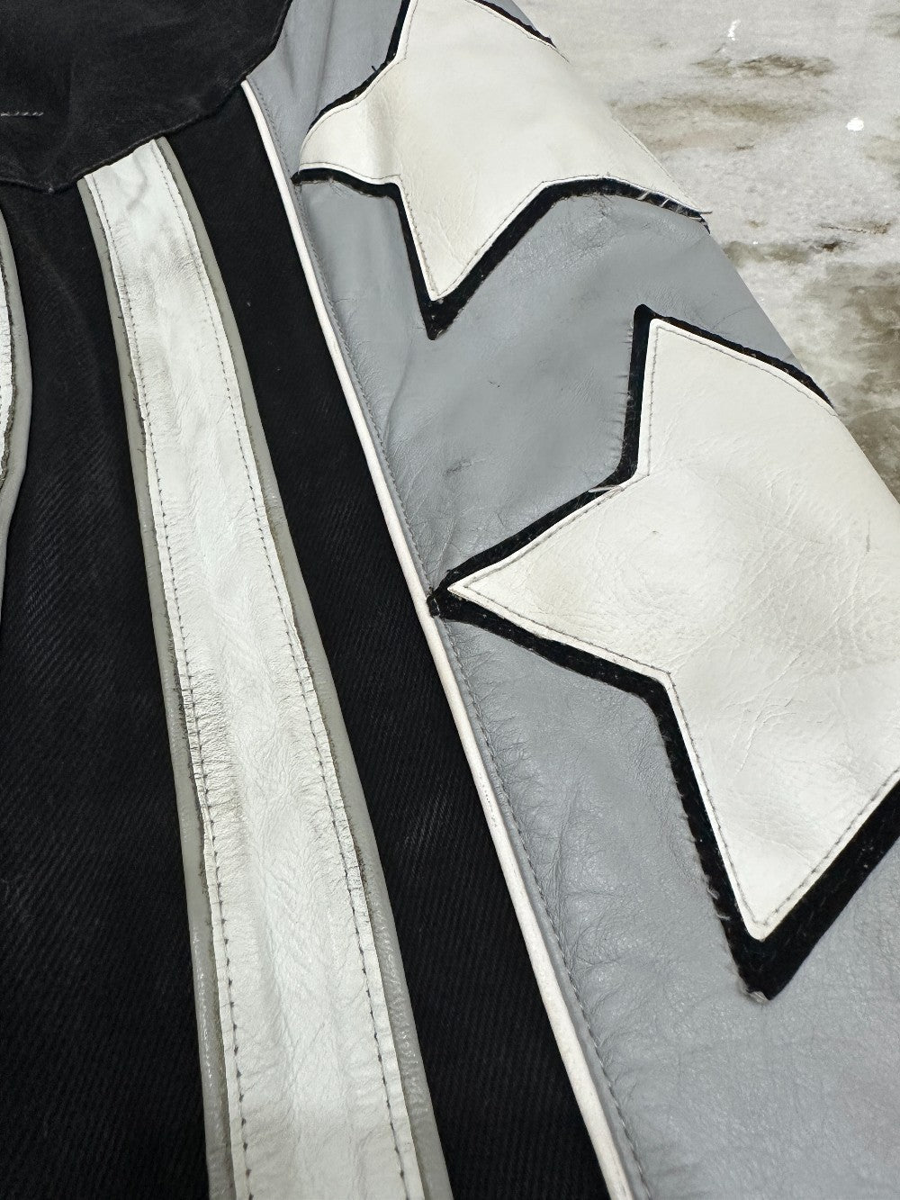 (Mens M) 90s Jeff Hamilton Oakland Raiders Jacket|1025