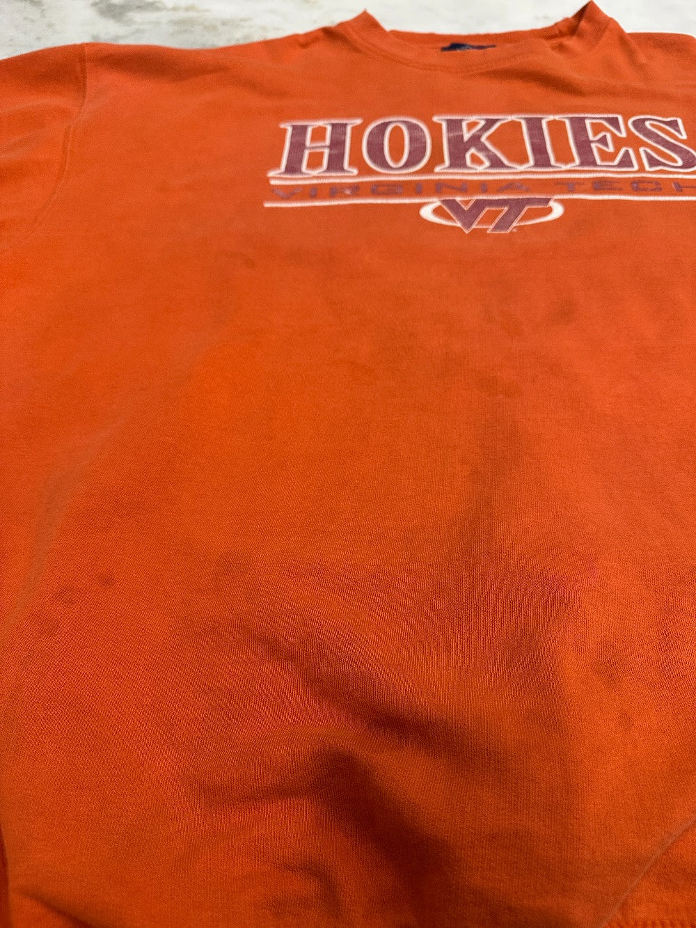 (Mens 2X) 90s Virginia Tech Hokies Crewneck|1101