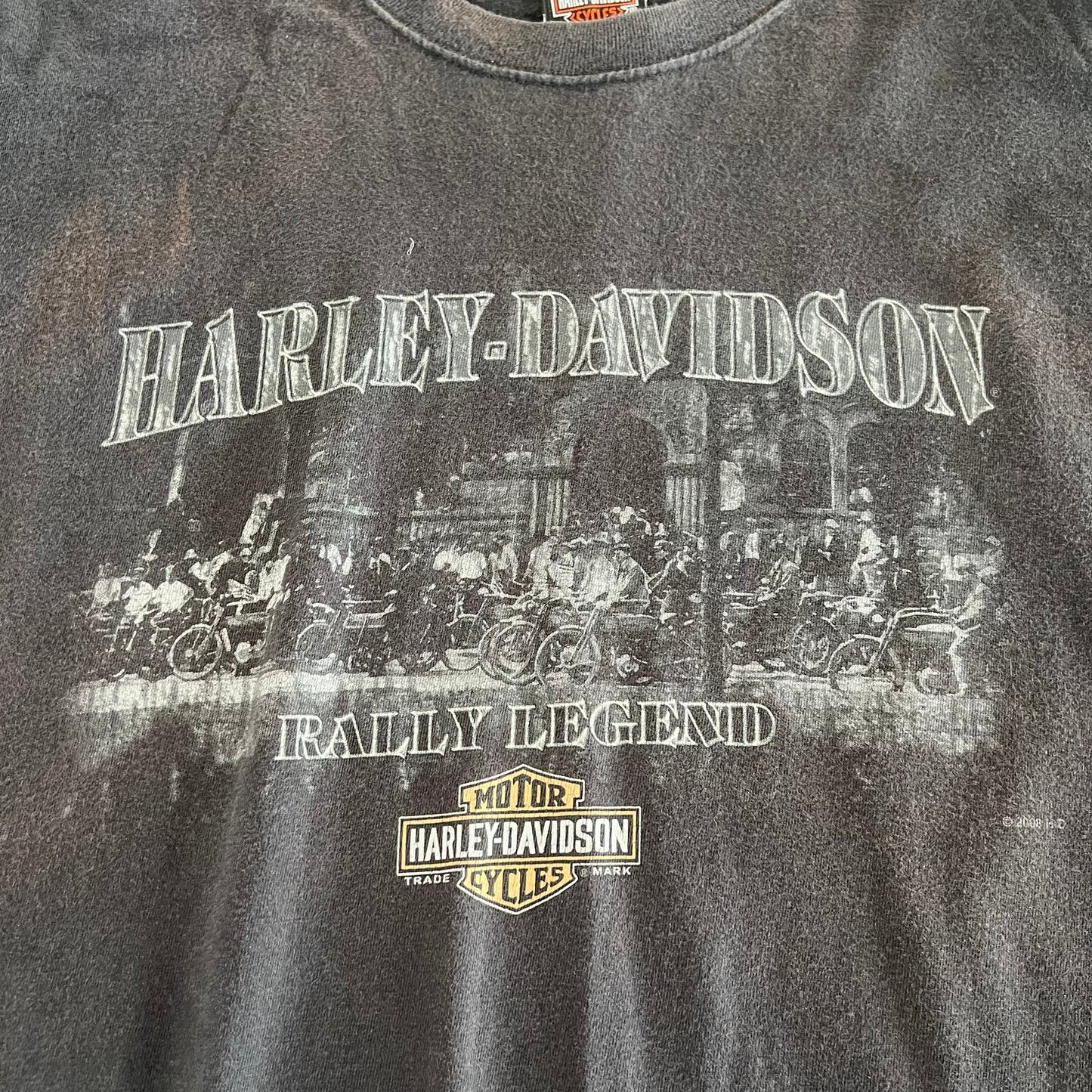 Harley Davidson Shirt Mens 4XL XXXXL Anthem Black Short Sleeve Motorcycle Biker