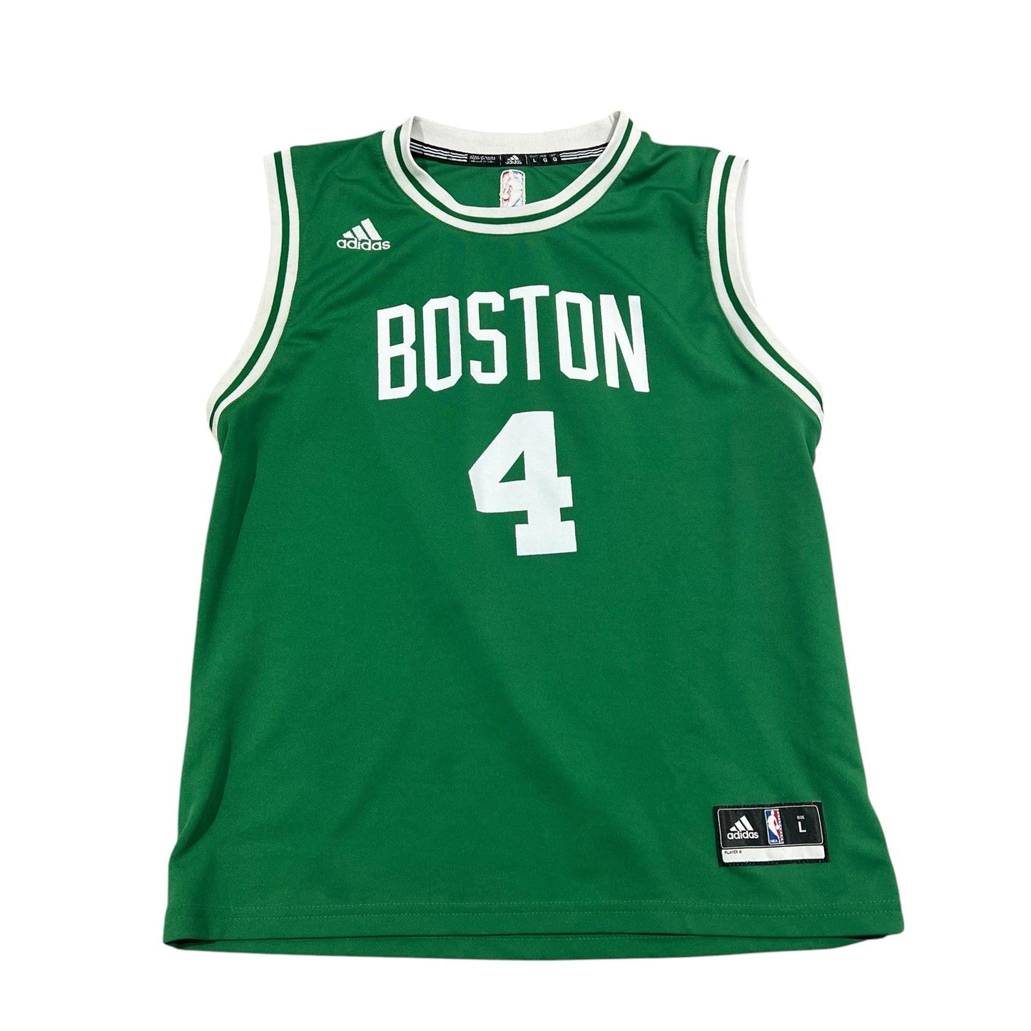 Isiah Thomas Jersey Kids Youth Large Adidas Boston Celtics #4 Green NBA