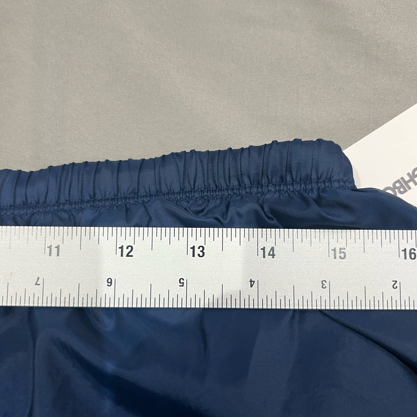 Vintage Nike Windbreaker Jogger Track Pants Mens XL Blue Drawstring Zipper Leg