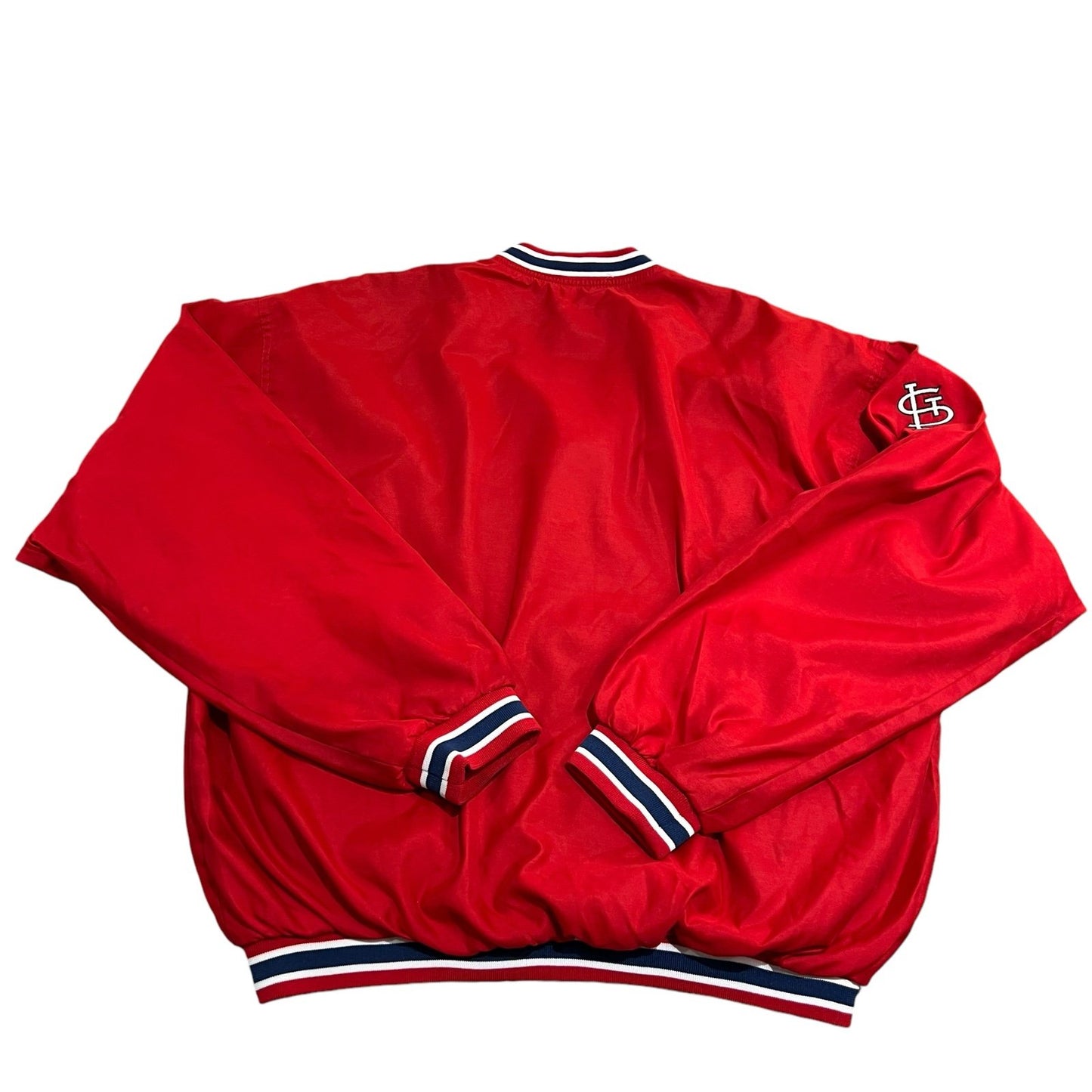 Vintage St Louis Cardinalds Windbreaker Jacket Mens Large Reebok MLB Red