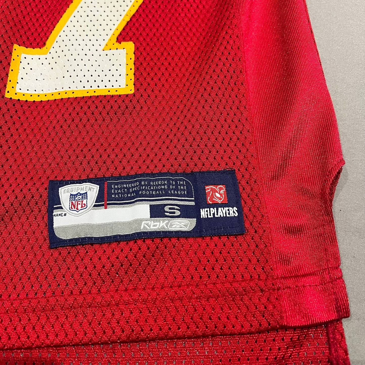 Larry Johnson Jersey Kansas City Chiefs Kids Youth Small Red #27 NFL Reebok