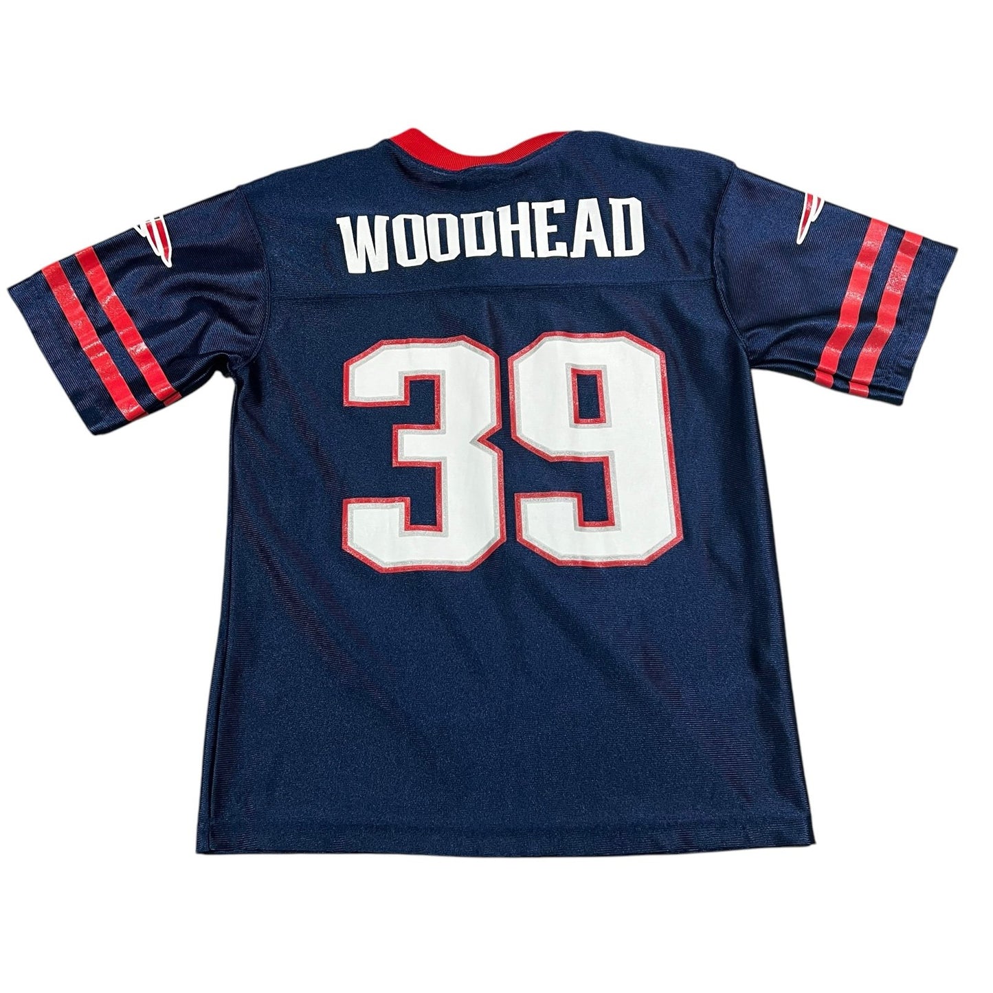 Danny Woodhead Jersey Kids Youth Large 10-12 NFL New England Patriots Blue #39