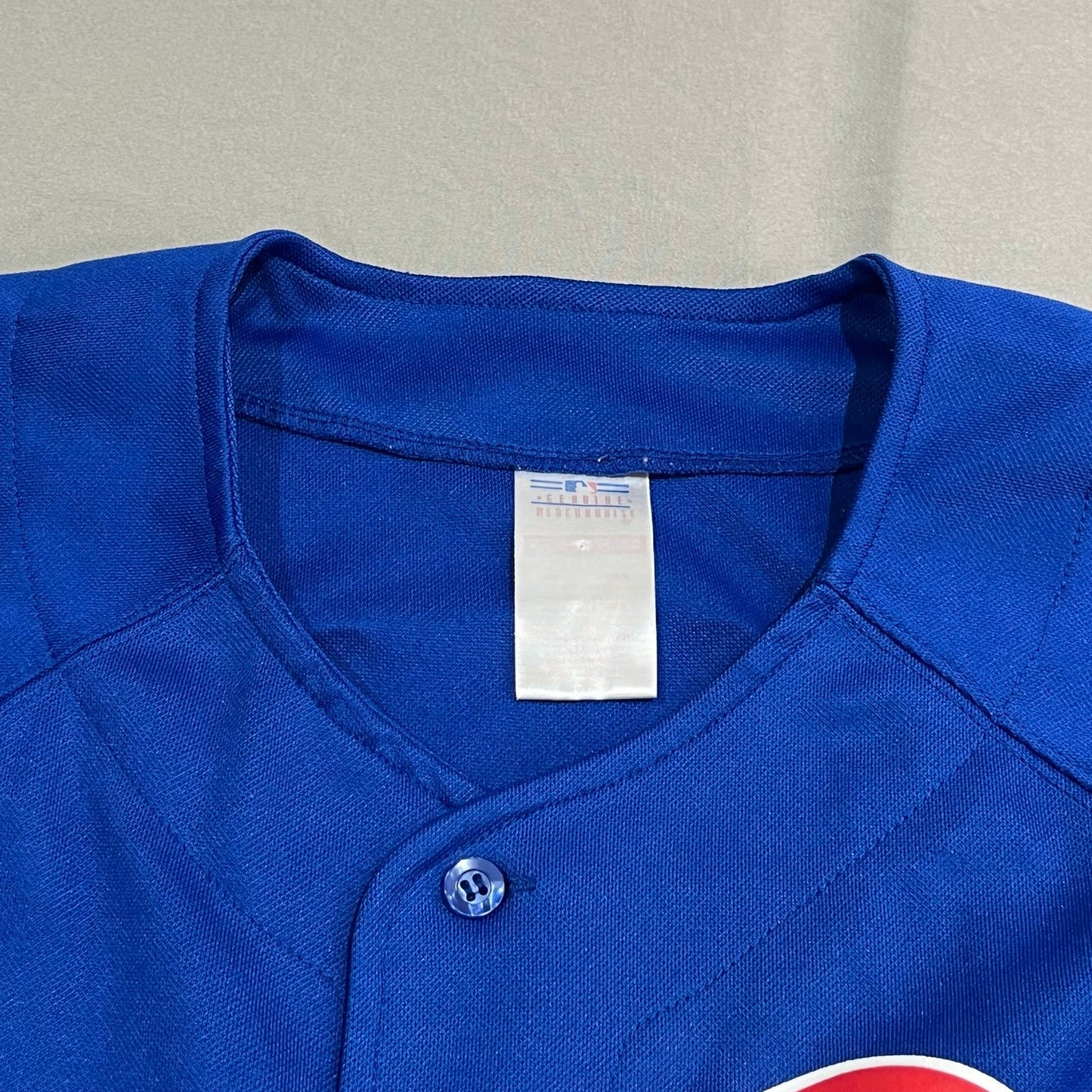 Vintage Sammy Sosa Chicago Cubs Jersey Kids Youth Medium #21 Blue MLB