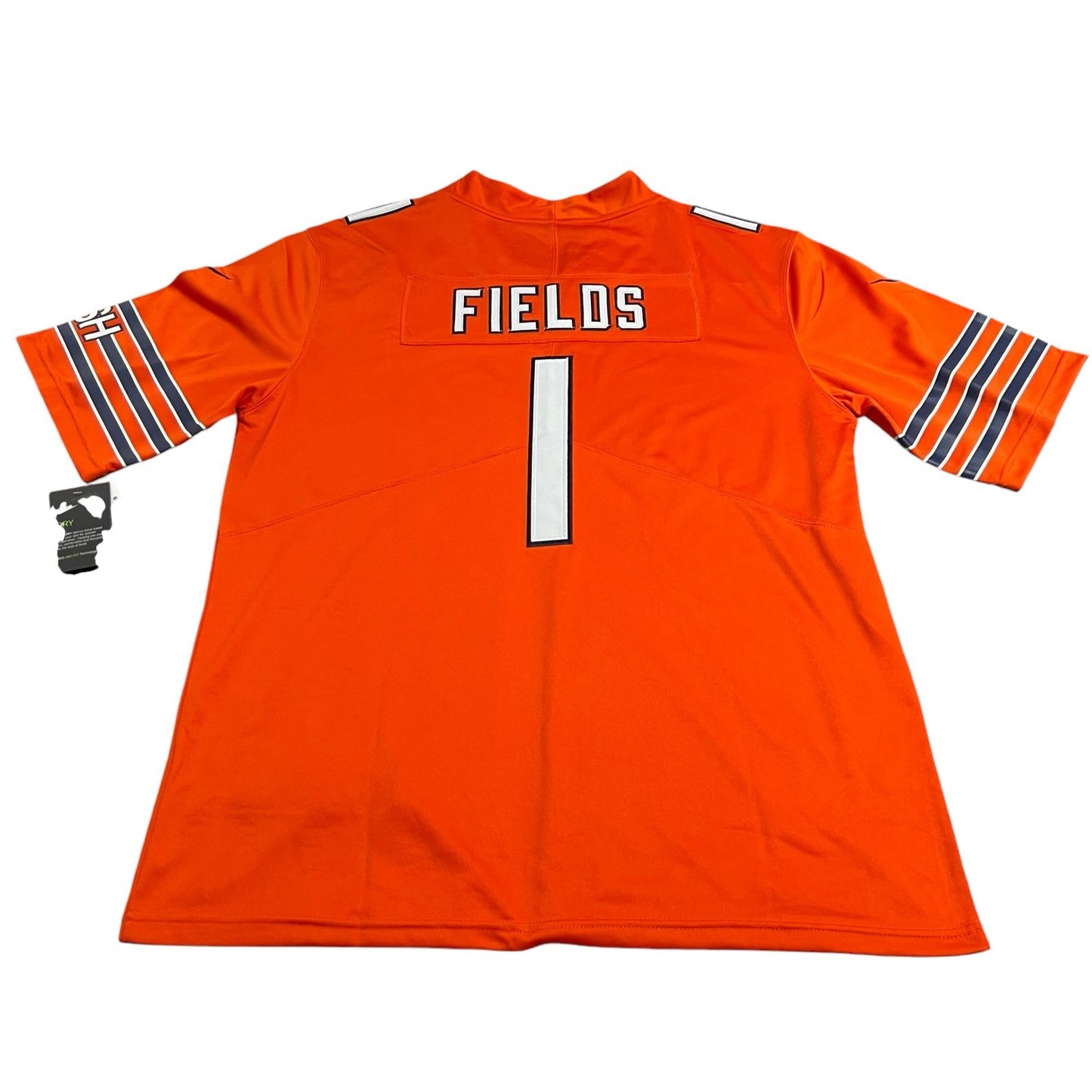 NWT Justin Fields Chicago Bears Jersey Mens Large Nike On Field #1 Stitch Sewn