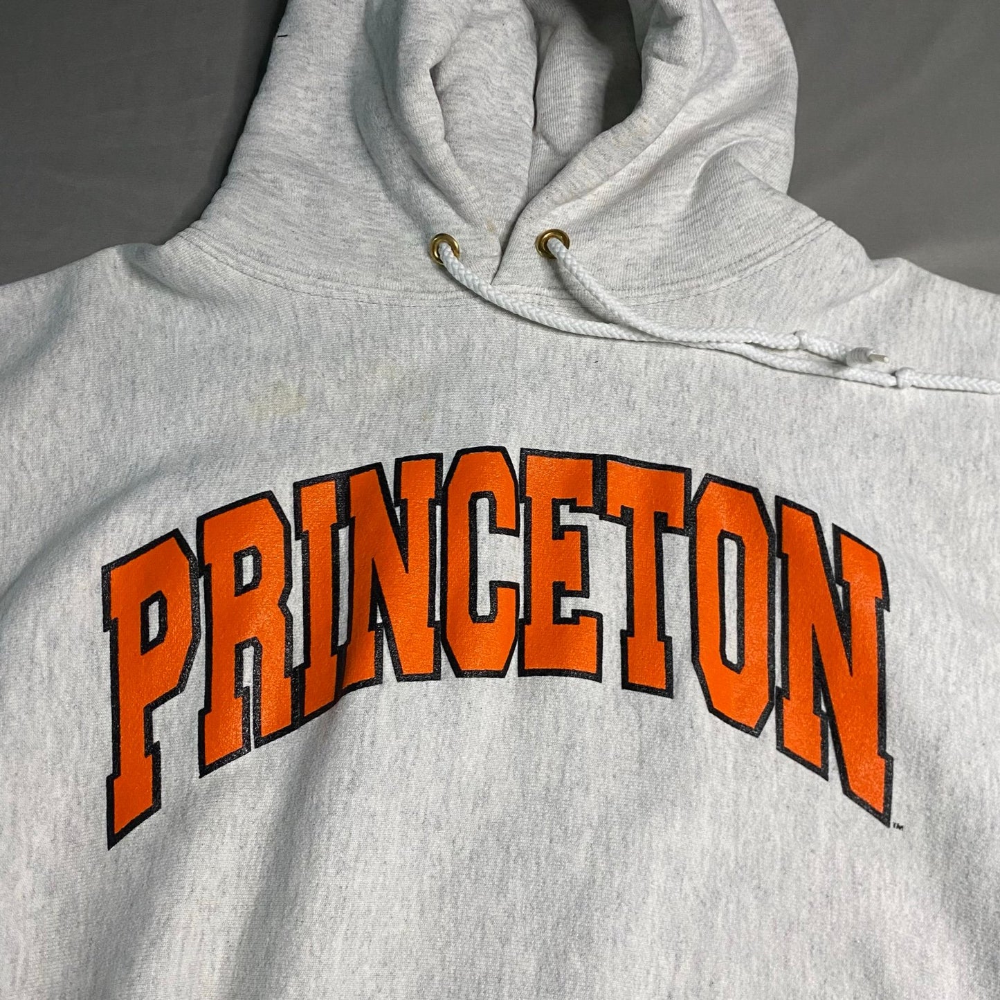 Vintage Princeton Hoodie Womans XL Heavy Sweater Mt Spoken Knitting Mills NCAA