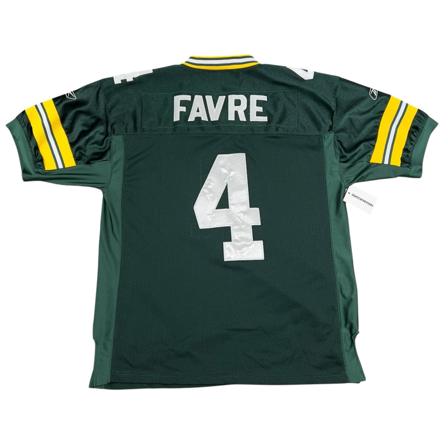 Brett Favre 2007 Green Bay Packers NFL Jersey Mens Large Lambeau Field Stitch