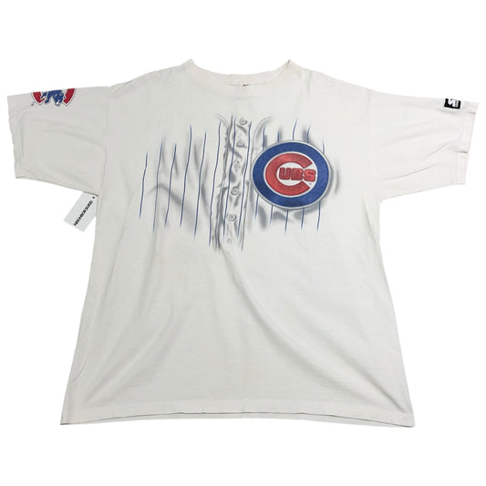 Vintage Starter Sammy Sosa Chicago Cubs Shirt MLB Shirt Mens Large #21 White