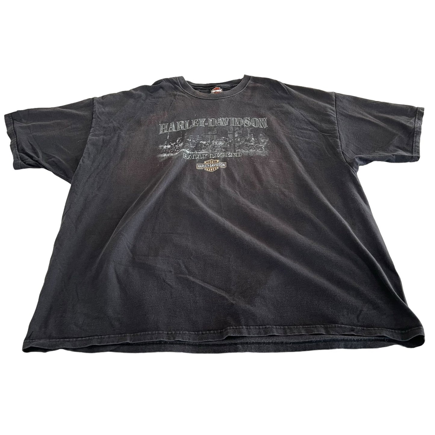 Harley Davidson Shirt Mens 4XL XXXXL Anthem Black Short Sleeve Motorcycle Biker