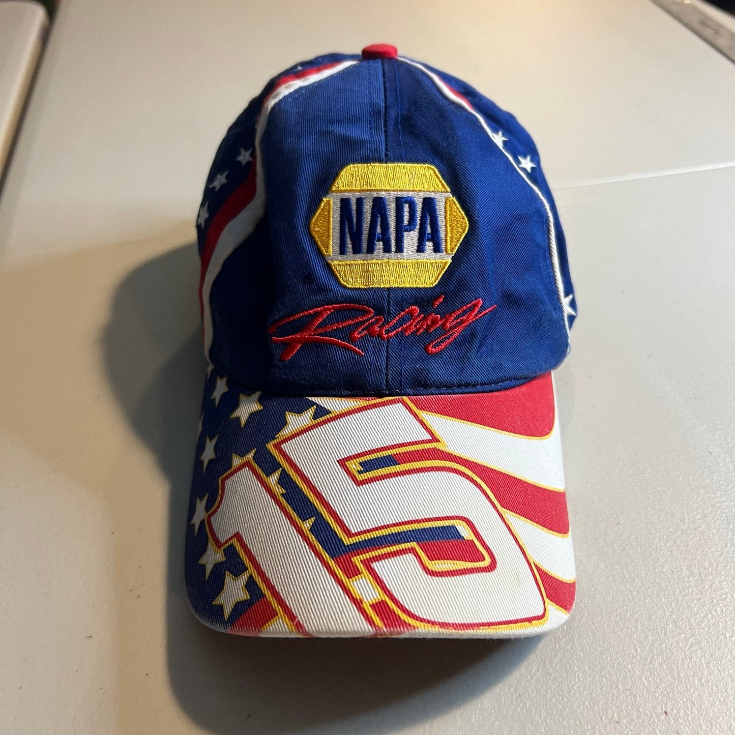 NAPA Racing Hat #15 Racing Baseball Strapback Adjustable Adult One Size Cap