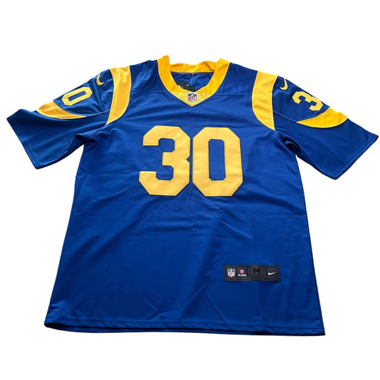 Todd Gurley Jersey Mens Medium Los Angeles Rams Nike Blue Nike Stitch Sewn NFL