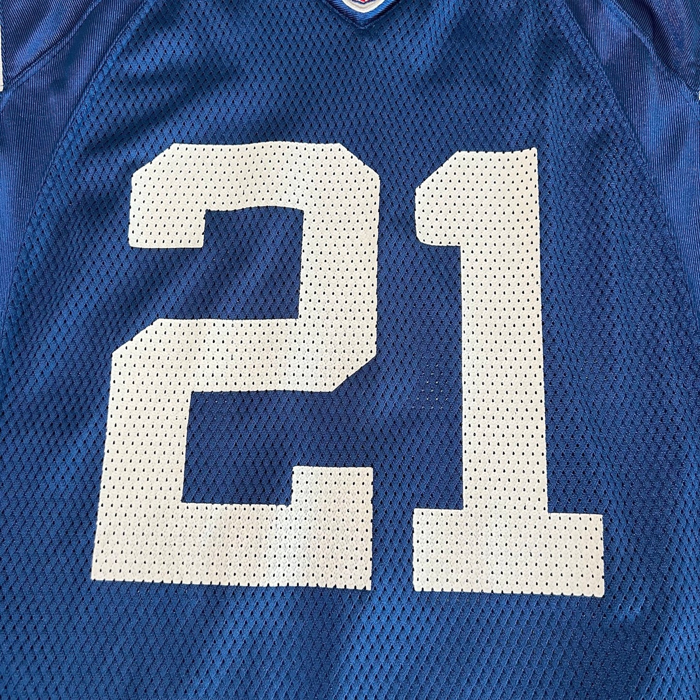 Vintage Bob Sanders Jersey Kids Youth Medium Indianapolis Colts NFL Reebok Blue