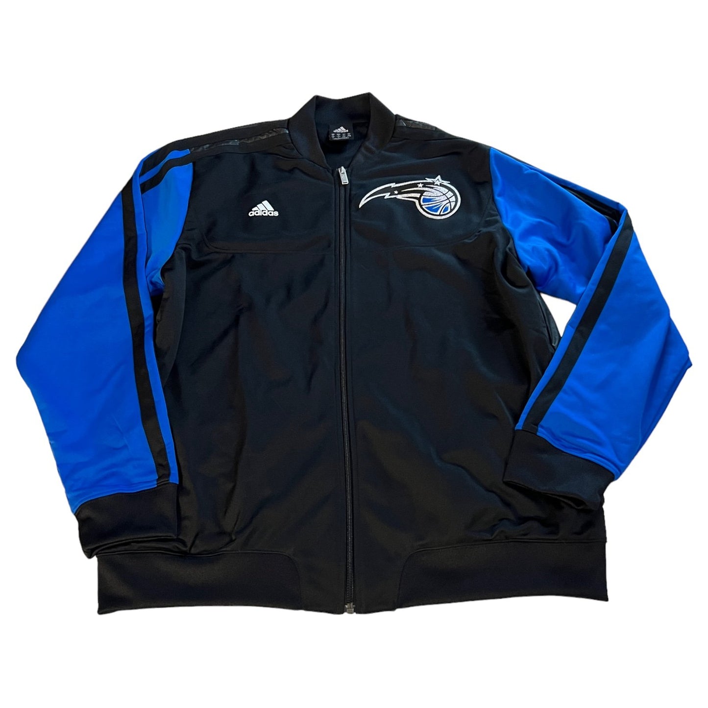 Orlando Magic Shooting Warm Up Jacket Mens XL Adidas NBA Basetkball Full Zip