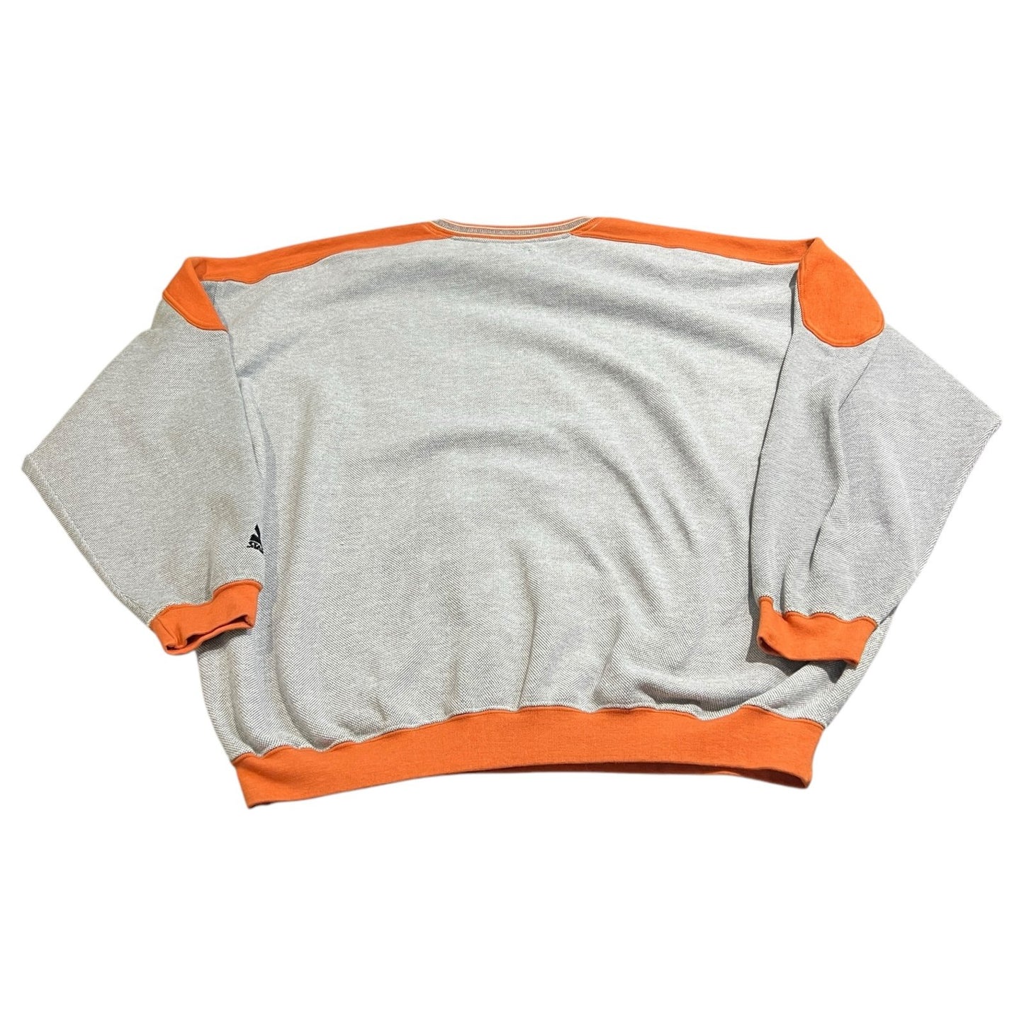 Vintage 90's Texas Longhorns Crewneck STARTER Sweater Mens 2XL XXL Gray Orange