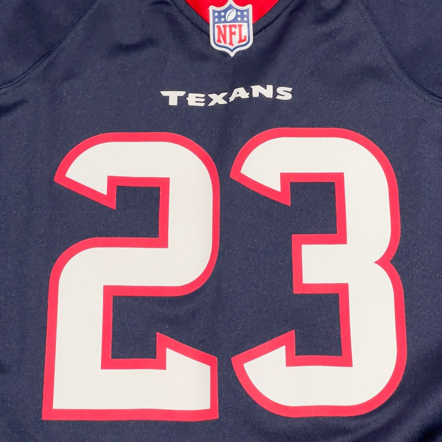 Arian Foster Houston Texans Jersey Mens XXL 2XL Football Short Sleeve NFL #23