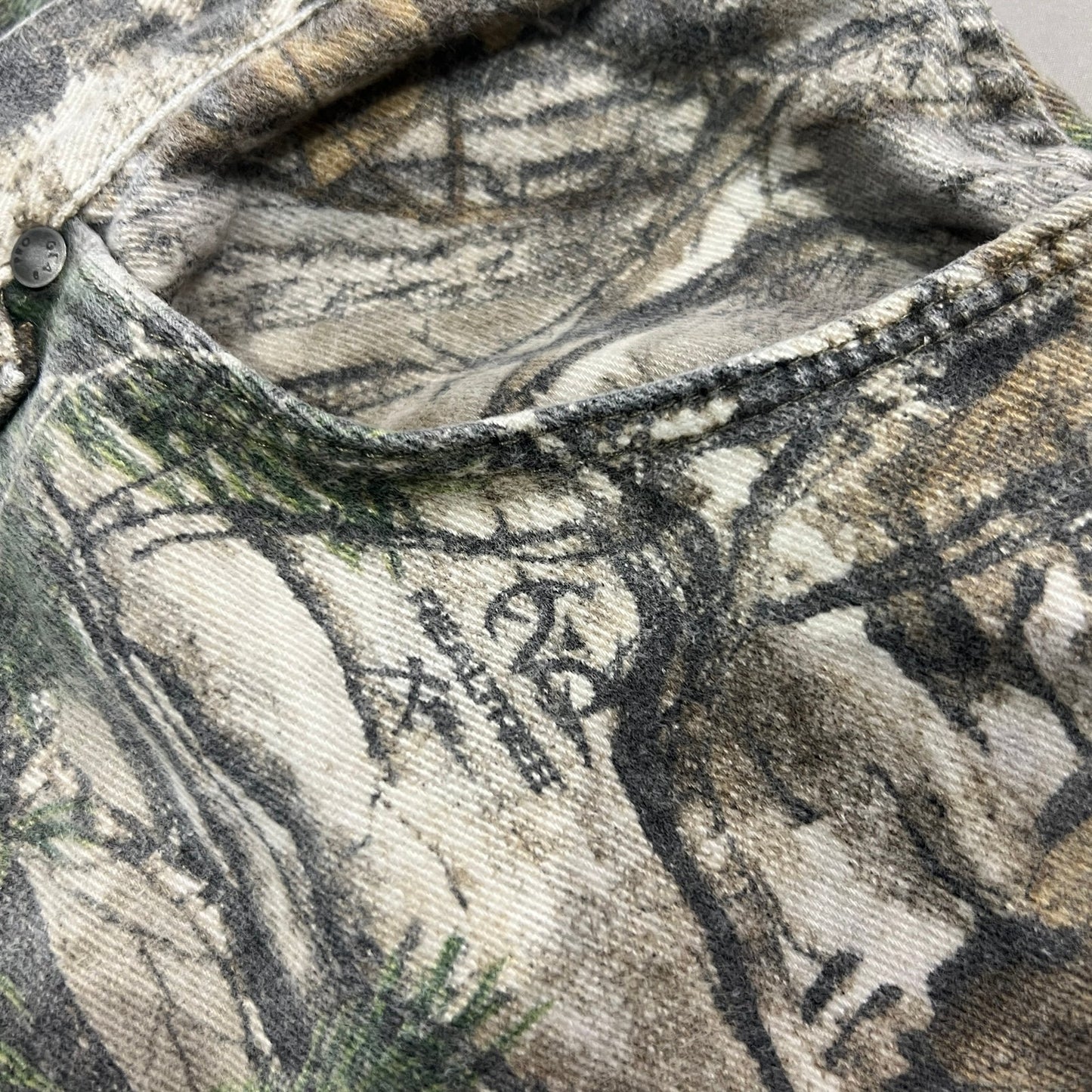 Wrangler Real Tree Camouflage Hunting Pants Mens 38x30 Outdoor