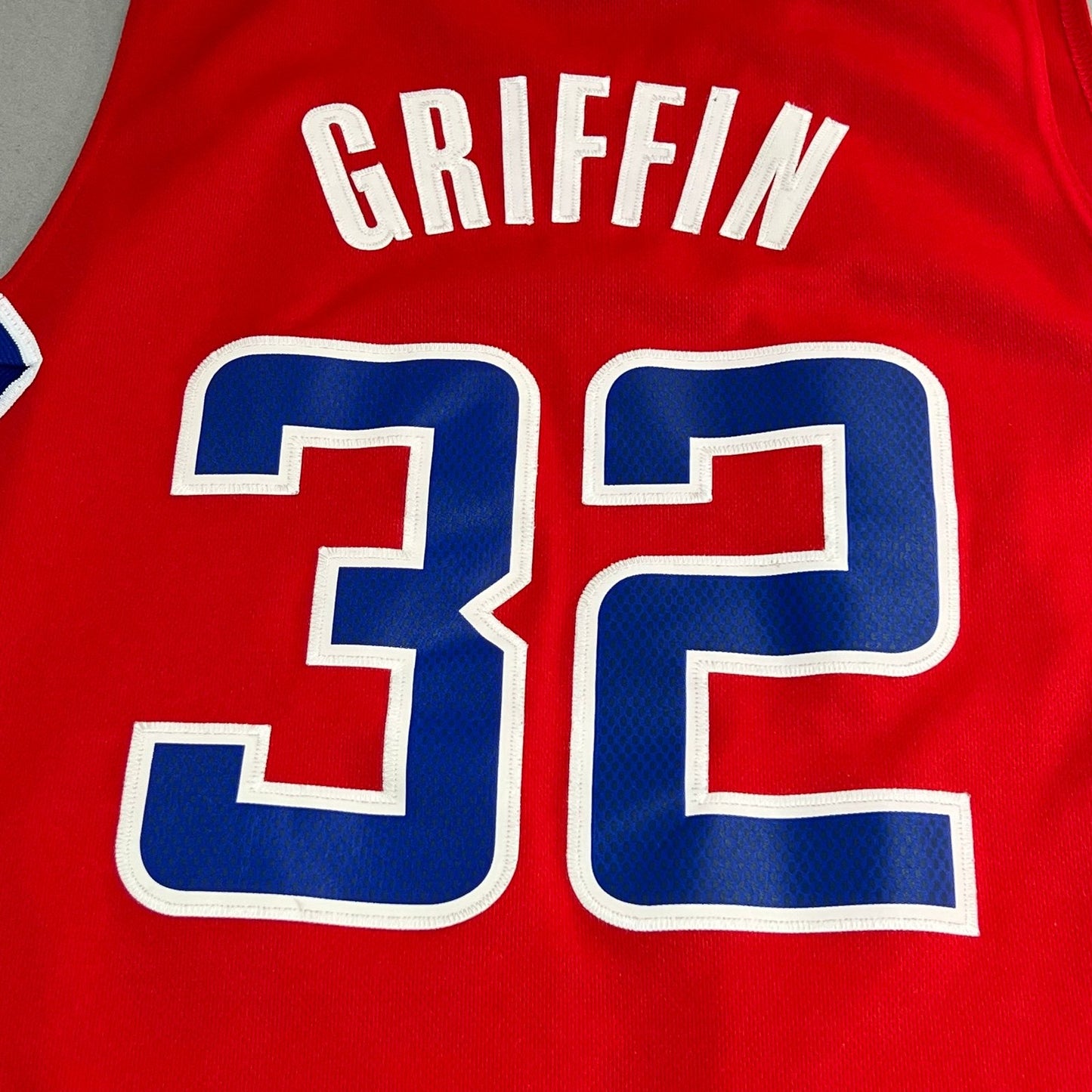 Blake Griffin Jersey Los Angeles Clippers Mens Medium Stitch Sewn Adidas Red