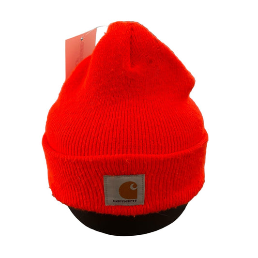 Carhartt Beanie Orange Hat Cap Adult