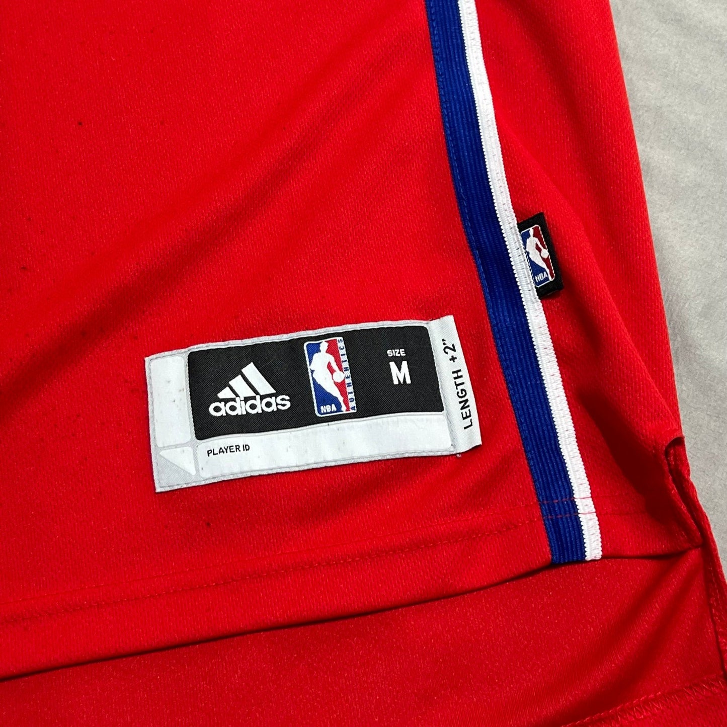 Blake Griffin Jersey Los Angeles Clippers Mens Medium Stitch Sewn Adidas Red