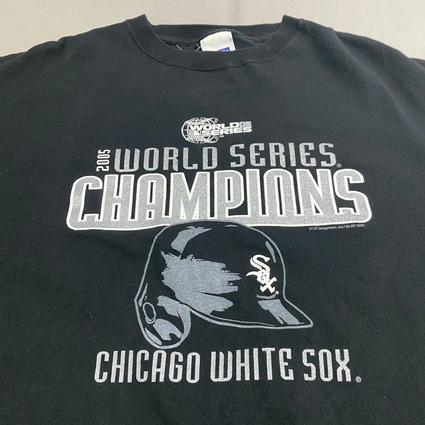 Vintage 2005 Chicago White Sox World Series Champions Mens XL Shirt Short Sleeve