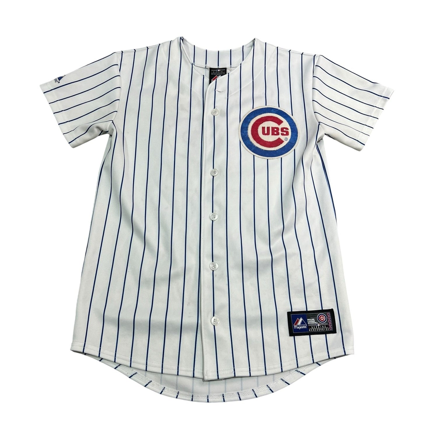 Alfonso Soriano Chicago Cubs Jersey Womans Small #12 Majestic MLB White Stitch