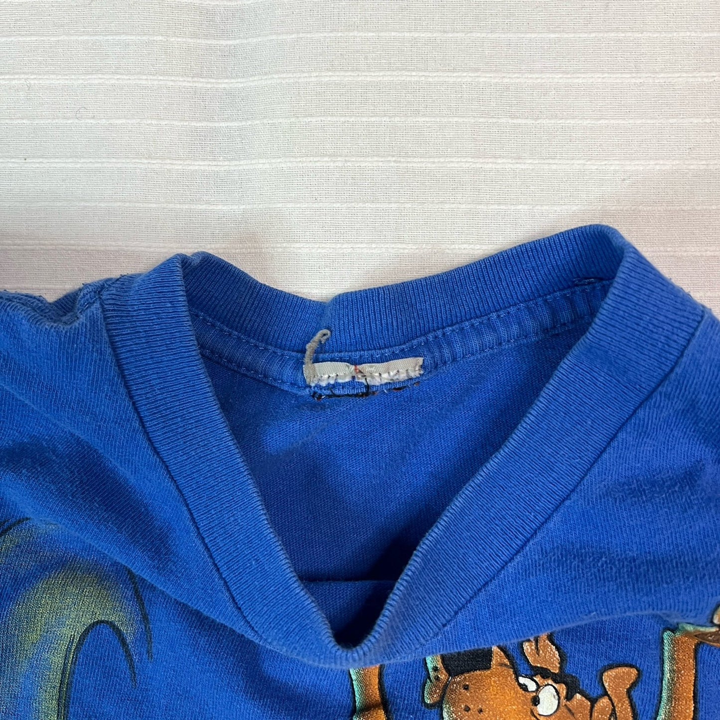 Scooby Doo Kids Shirt Sweater Youth Toddler 4T Blue Y2K 2000's