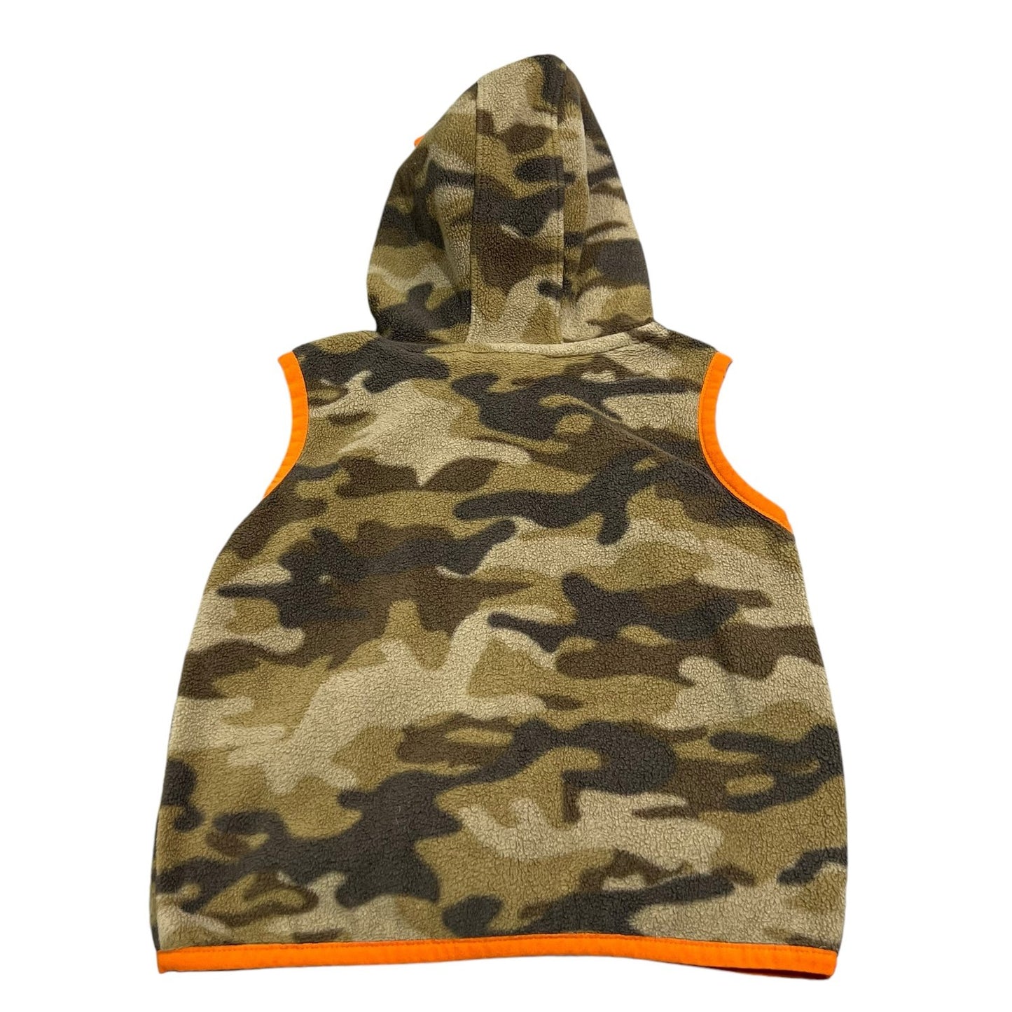 Carhartt Jacket Kids Toddler 24 Months Camo Hooded Coat Fleece Sleeveless