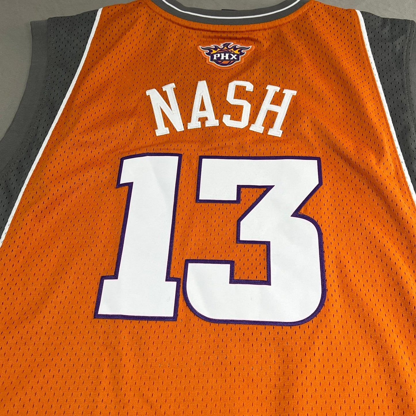 Steve Nash Phoenix Suns Jersey #13 Stitch Sewn Adidas Mens 2XL XXL Orange NBA