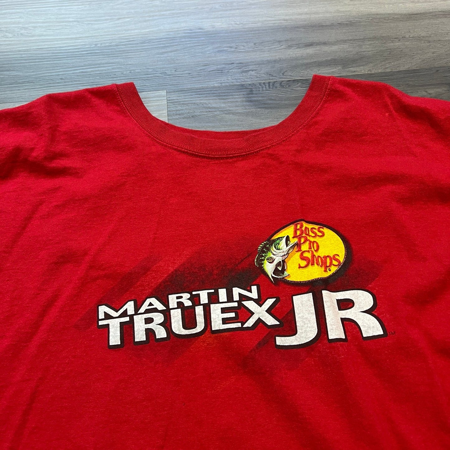 NASCAR Shirt Mens 3XL XXXL Martin Truex Jr Bass Pro Shops Short Sleeve Red