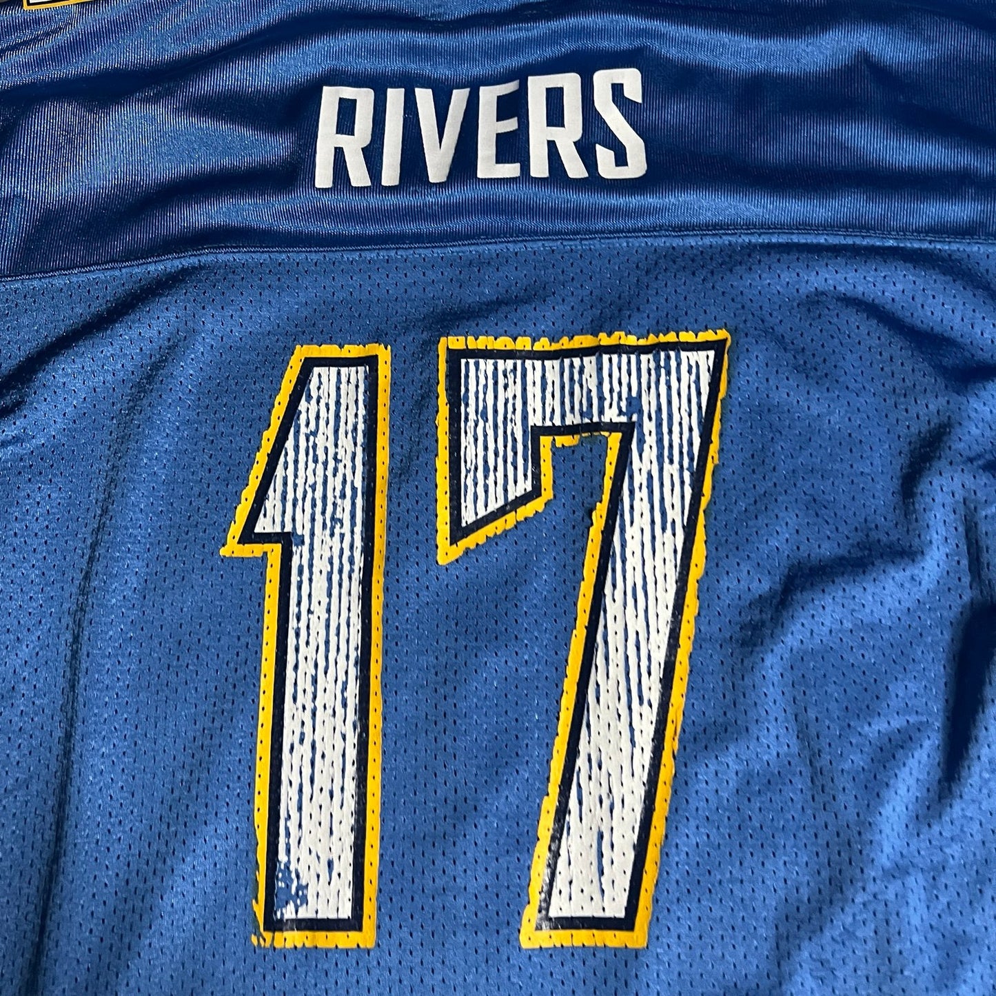 Philip Rivers San Diego Chargers Jersey Kids Youth Large #17 Reebok NFL