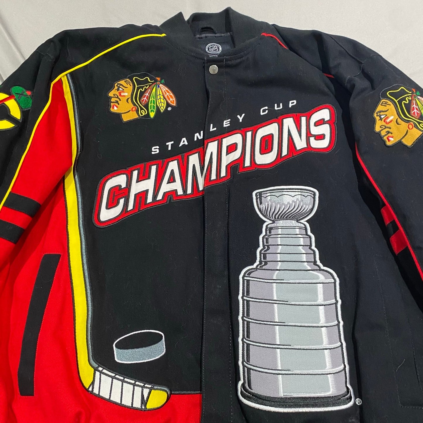 Chicago Blackhawks Jacket Mens XL G-III Stanley Cup 2013 Trophy NHL Coat