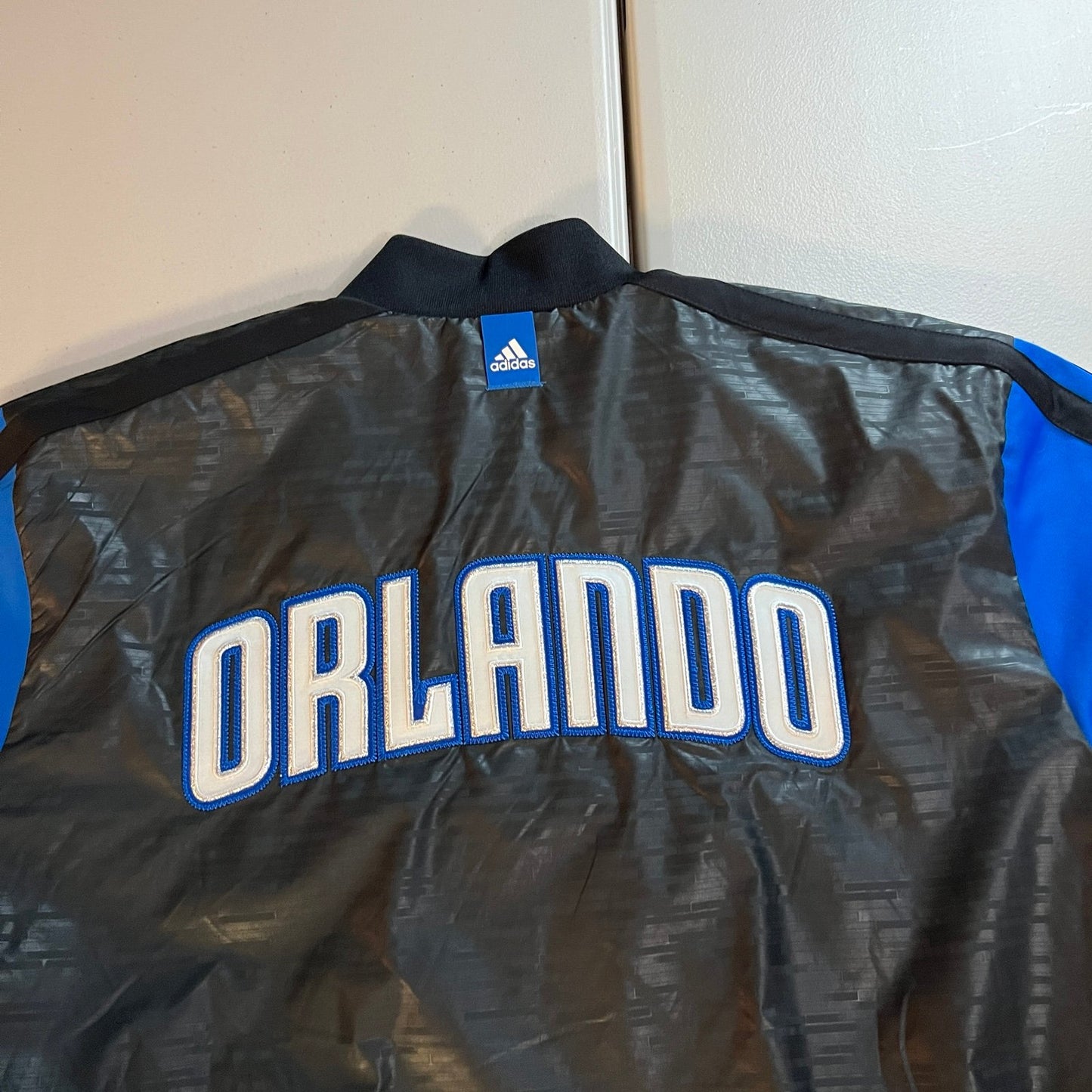 Orlando Magic Shooting Warm Up Jacket Mens XL Adidas NBA Basetkball Full Zip