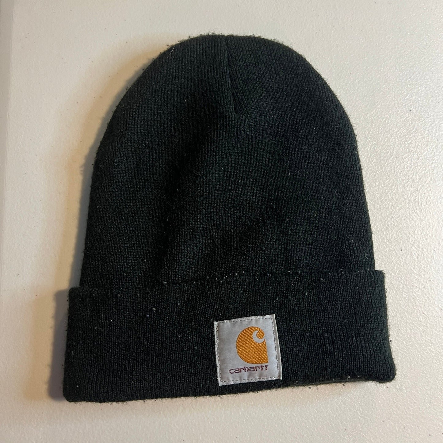 Carhartt Beanie Black Hat Cap A18 Black Adult One Size Outdoors Warkwear Walking