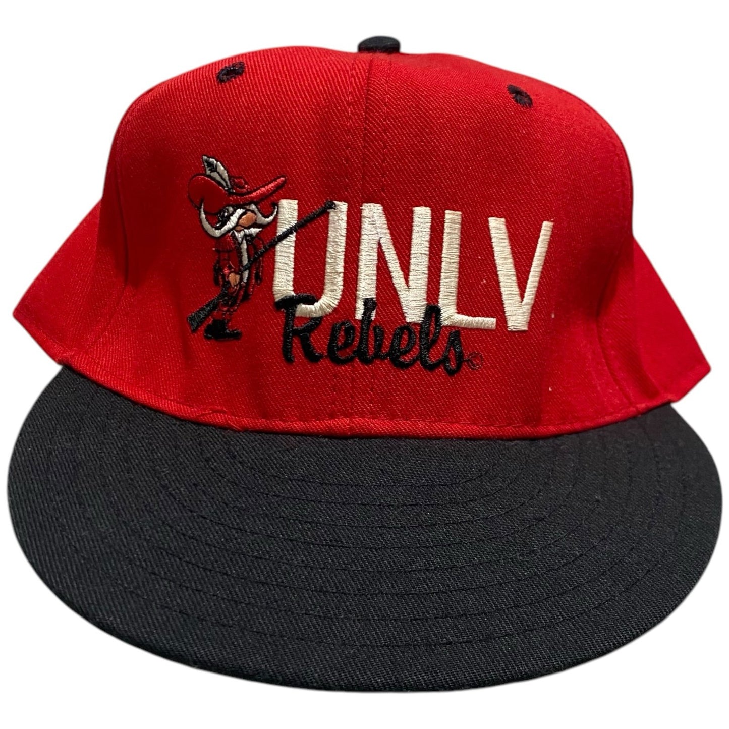 UNLV Rebels NCAA Hat Adjustable Snapback Red Black Cap