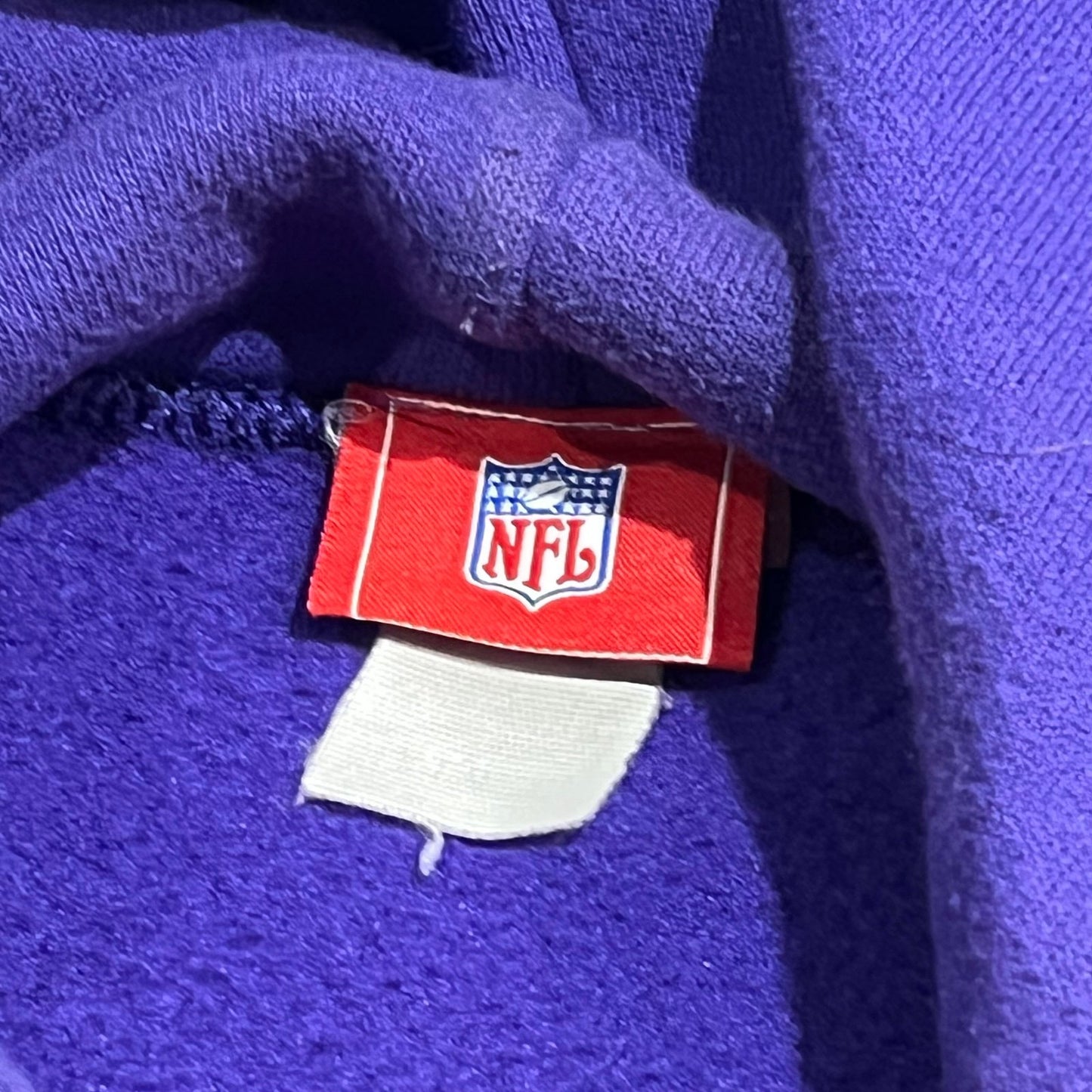 Minnesota Vikings Hoodie Mens 2XL XXL Purple Sweatshirt NFL NFC North