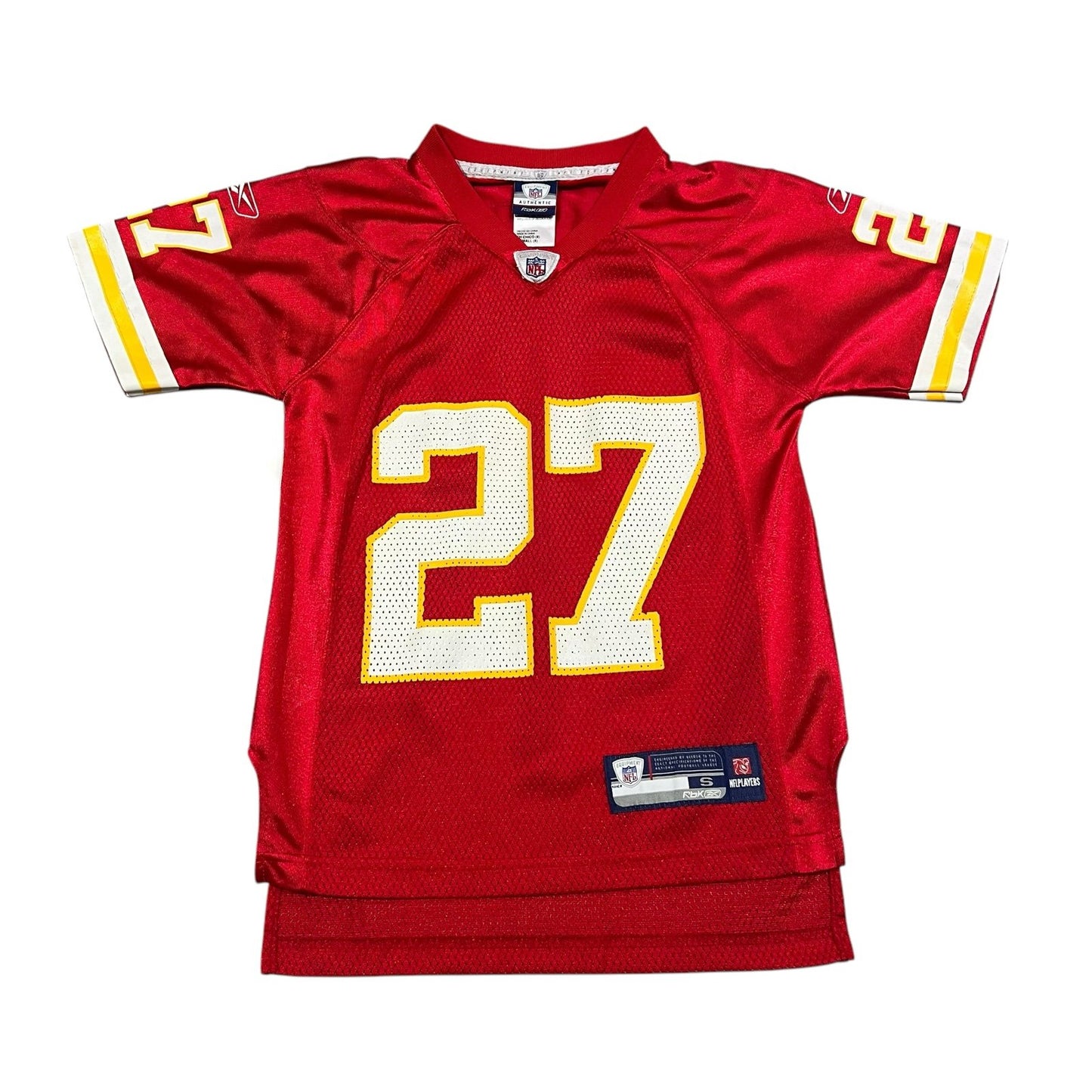 Larry Johnson Jersey Kansas City Chiefs Kids Youth Small Red #27 NFL Reebok