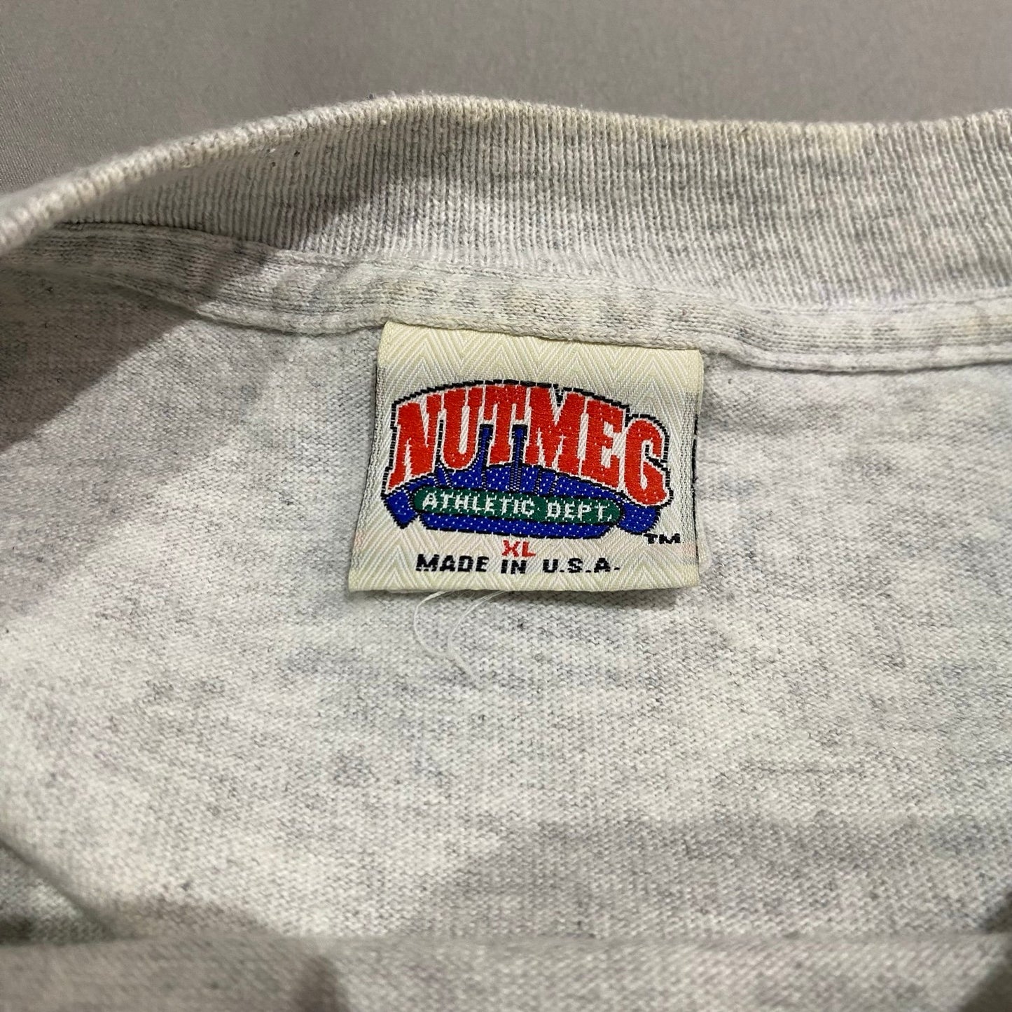 Vintage 1991 NCAA Final Fourt Shirt Mens XL Nutmeg College Basketball Gray