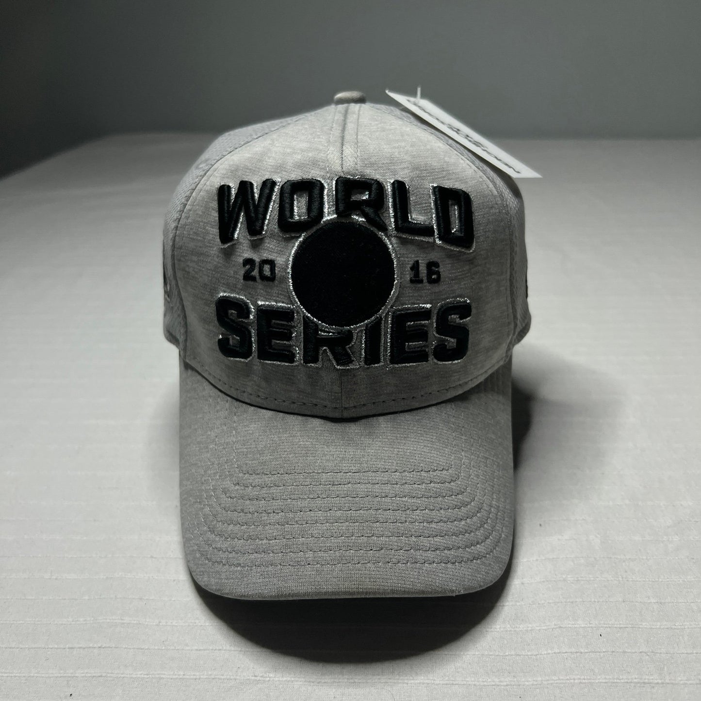 2016 World Series Baseball Hat Cap MLB One Size Gray New Era