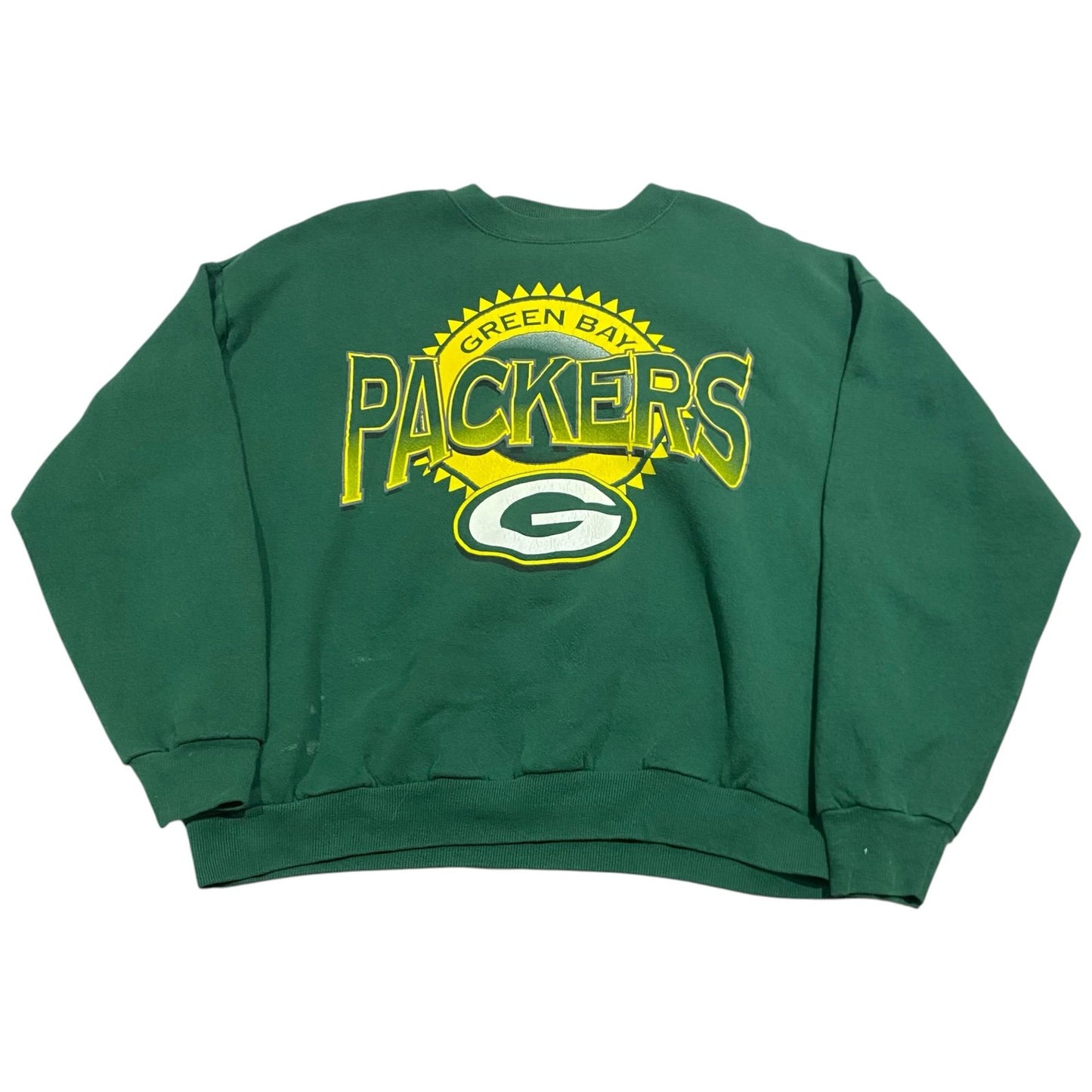 Vintage 90s Green Bay Packers Lee Sweater Crewneck Mens XL NFL Pullover