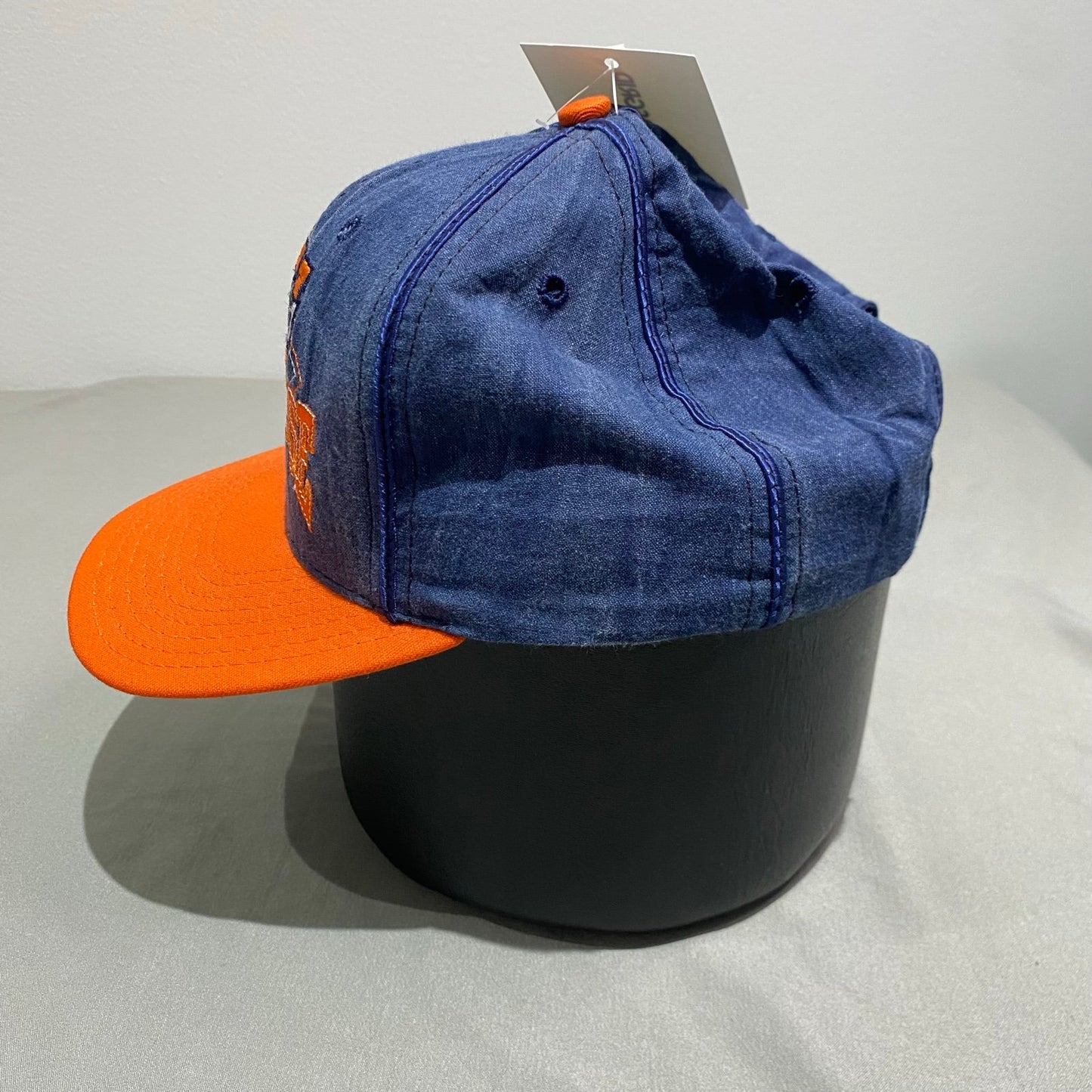 Vintage Syracuse The Game Snapback Hat Cap NCAA Blue Orange