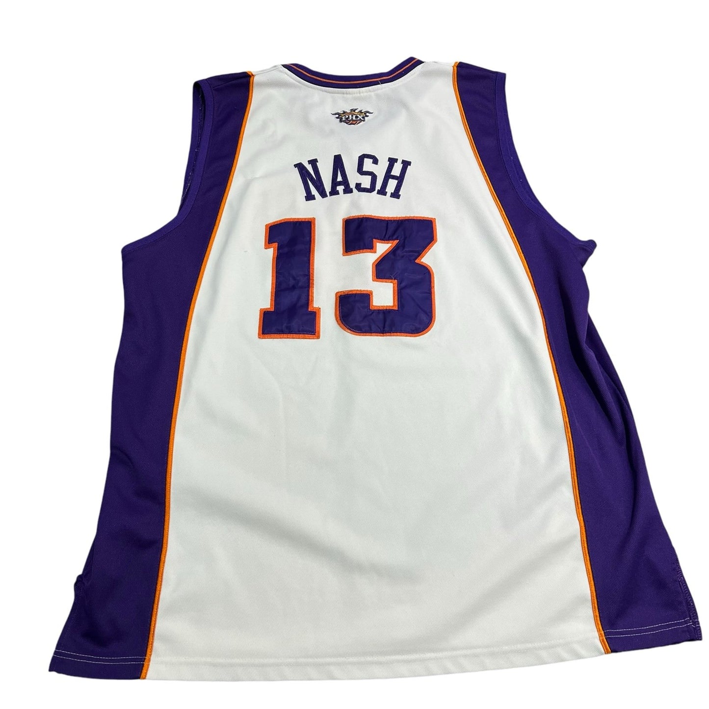 Vintage Steve Nash Phoenix Suns Jersey Mens 56 Reebok NBA Stitch Sewn White