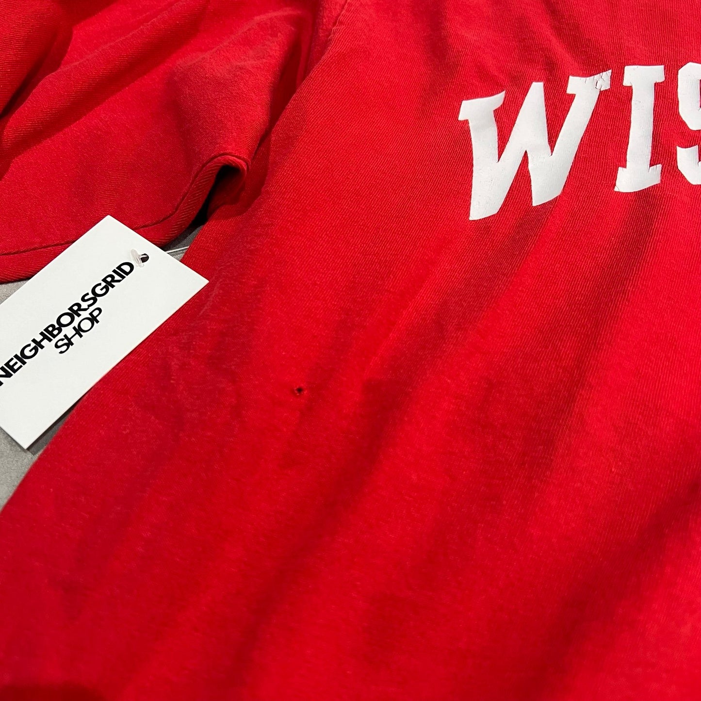 University of Wisconsin Badgers Shirt Long Sleeve Womans XL Red NCAA College