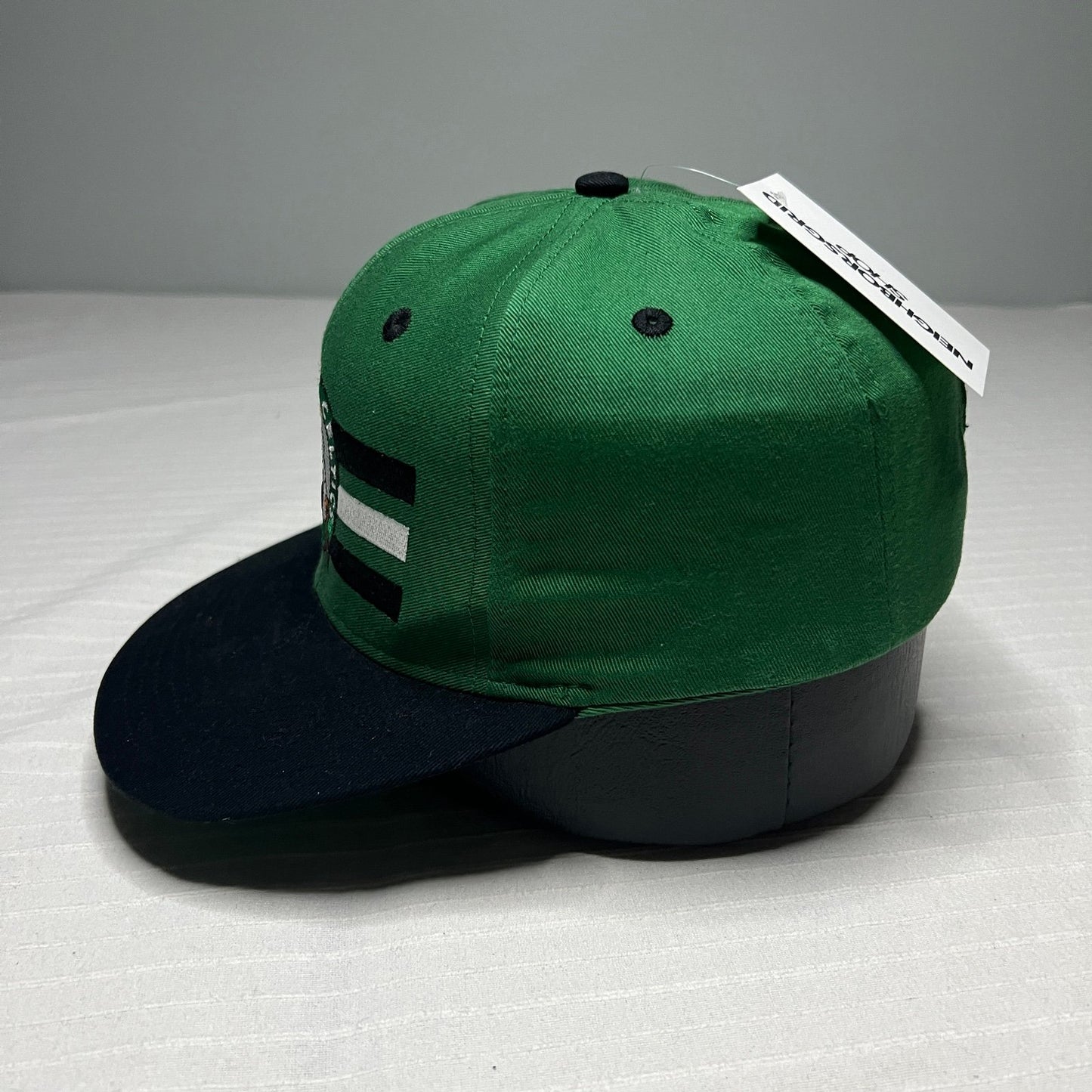 Boston Celtics Snapback Hat Adidas Green NBA Basketball Adjustable Cap