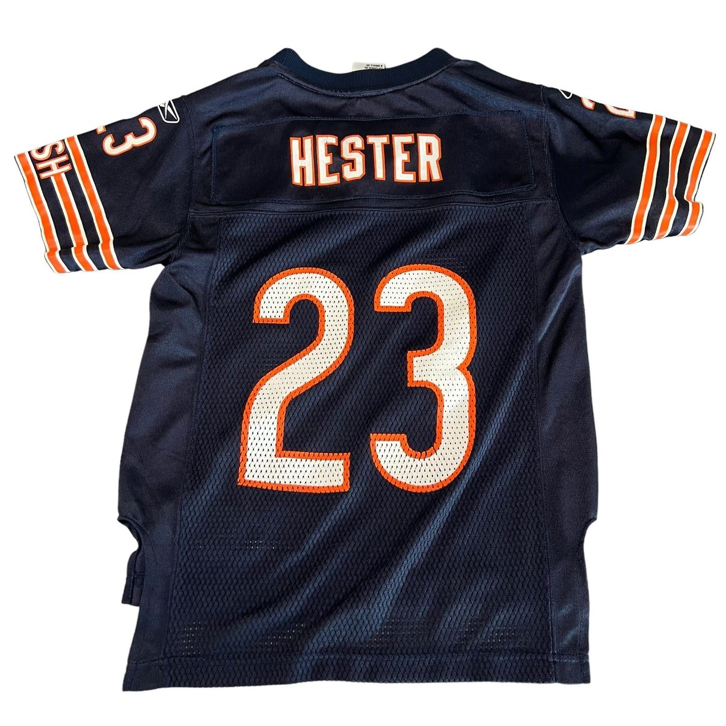 Devin Hester Kids Youth Small Jersey NFL Reebok Chicago Bears #23 Blue