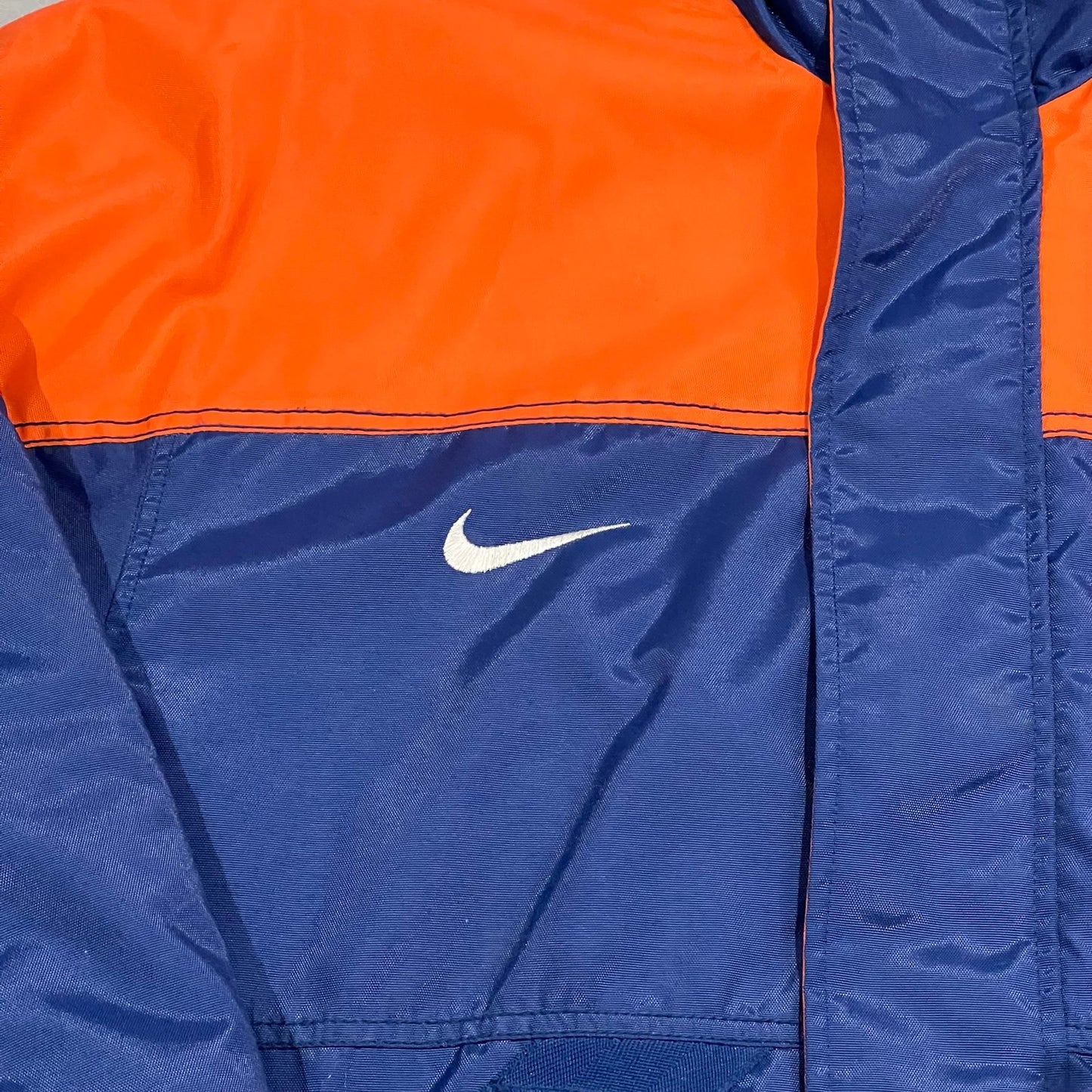 Vintage Nike University Of Illinois Full Zip Jacket Mens Large Blue 2000's