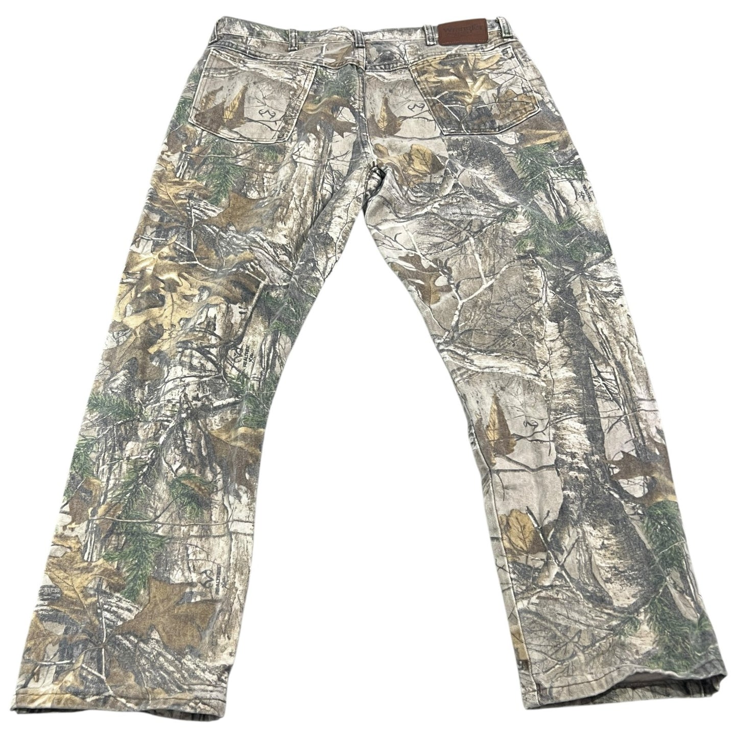 Wrangler Real Tree Camouflage Hunting Pants Mens 38x30 Outdoor