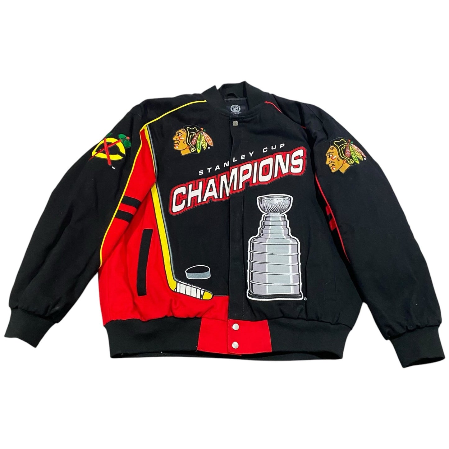 Chicago Blackhawks Jacket Mens XL G-III Stanley Cup 2013 Trophy NHL Coat