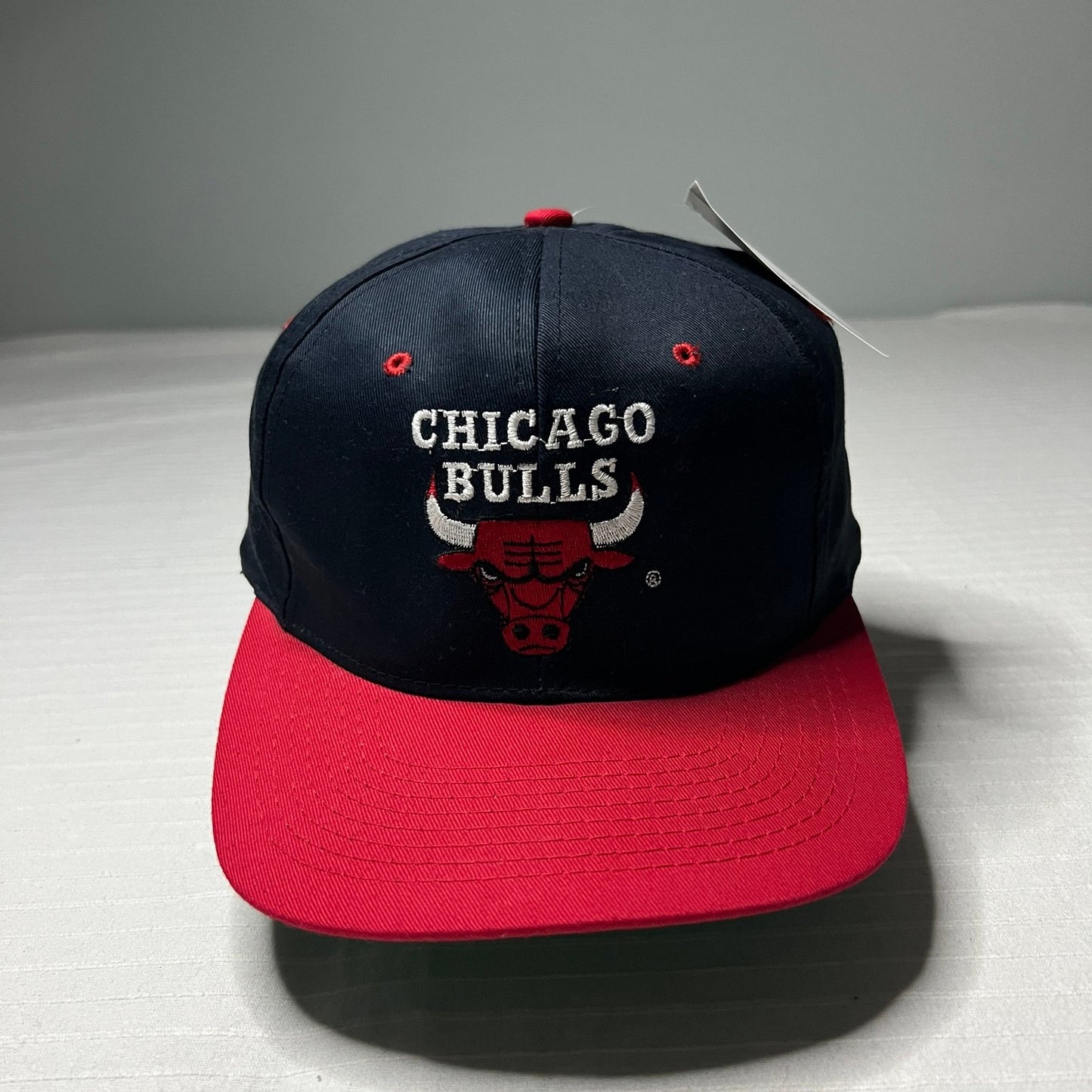 Vintage Chicago Bulls Hat Drew Pearson Snapback NBA Cap Embroidered One Size