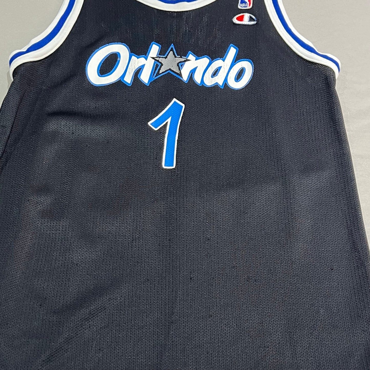 Vintage 90's Anfernee Deon Penny Hardaway Jersey Orlando Magic Kids Youth XL